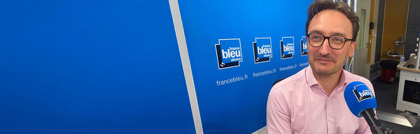 Sébastien Michon, politologue, directeur de recherche au CNRS à Strasbourg © Radio France - Antoine Balandra