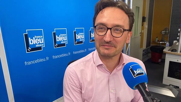 Sébastien Michon, politologue, directeur de recherche au CNRS à Strasbourg © Radio France - Antoine Balandra